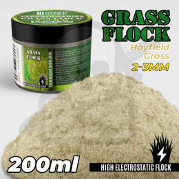 Static Grass Flock 2-3mm Hayfield Grass 200 ml