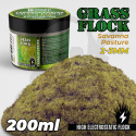 Static Grass Flock 2-3mm Savanna Pasture 200 ml