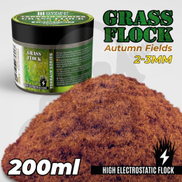 Static Grass Flock 2-3mm Autumn Fields 200 ml