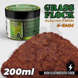 Static Grass Flock 4-6mm Autumn Fields 200 ml