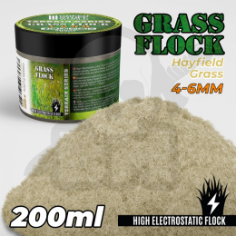 Static Grass Flock 4-6mm Hayfield Grasss 200 ml