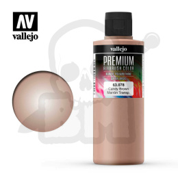 Vallejo 63078 Premium Airbrush Color 200ml Candy Brown