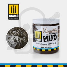 Ammo Mig 2155 Texture Muddy Ground 100ml