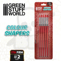 Colour Shapers Brushes SIZE 2 - EXTRA FIRM