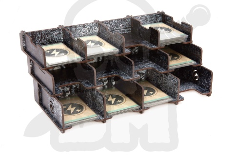 e-Raptor Podajnik na karty Full Print 12L Old Skull