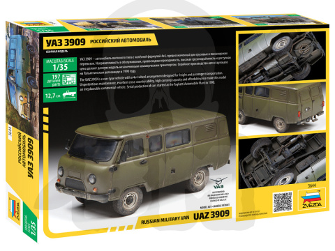 1:35 Russian Military Van UAZ 3909