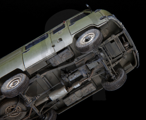 1:35 Russian Military Van UAZ 3909