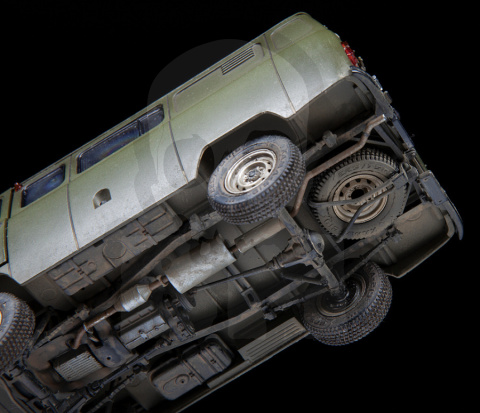 1:35 Russian Military Van UAZ 3909