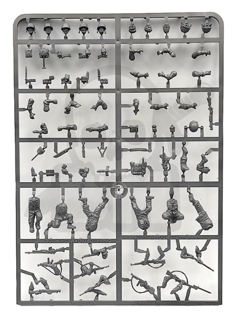 US Marines - 6 żołnierzy 1 wypraska