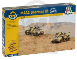 1:72 M4A2 Sherman III - 2 modele