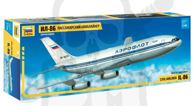 1:144 Civil Airliner Ilyushin IL-86