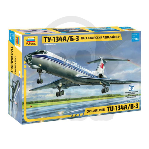 1:144 Civil Airliner Tu-134A/B-3