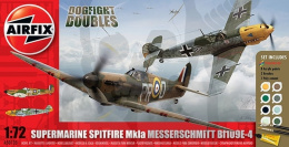Airfix 50135 Gift Set - Spitfire MkIa + Bf109E-4 Dogfight Doubles 1:72
