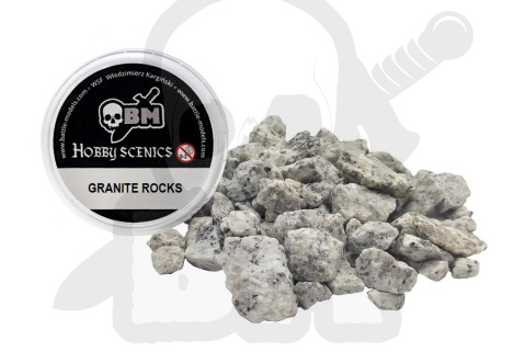 Kamień do makiet 5-30 mm Granit - 155 ml