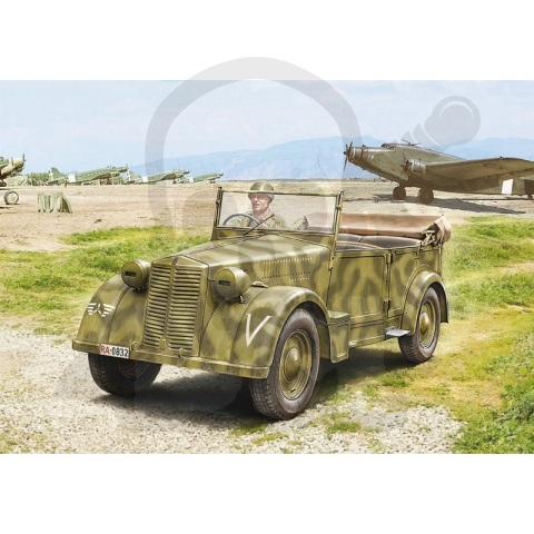 1:35 Fiat 508CM with crew 1:35 Fiat 508CM with crew