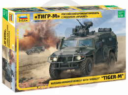 1:35 Russian armored vechicle Gaz Tiger-M with Arbalet
