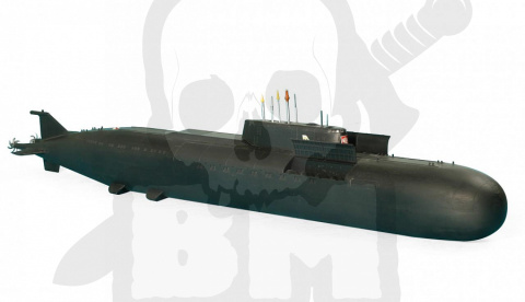 1:350 K-141 Kursk nuclear submarine 1:350 K-141 Kursk nuclear submarine