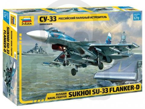 1:72 Russian naval fighter Sukhoi Su-33 Flanker-D