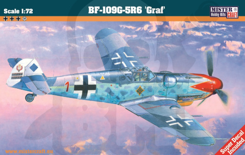 Mistercraft C-108 Bf-109G-5 R5 Roten Jager 1:72