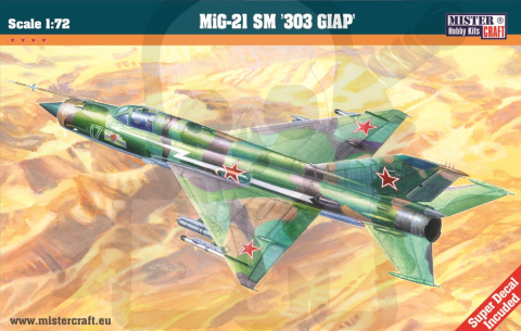 Mistercraft C-14 MIG-21SM 303 GIAD 1:72