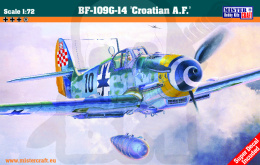 Mistercraft C-151 Bf-109G-14 Croatian A.F. 1:72