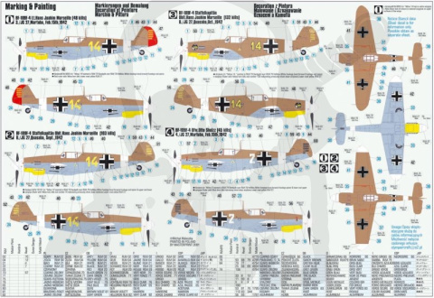 Mistercraft C-40 Bf-109F-4/trop Marseille 1:72