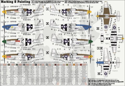 Mistercraft C-54 P-51 B-15 Bald Eagle 1:72