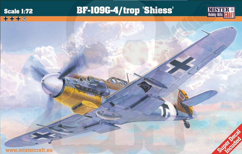 Mistercraft C-88 Bf-109G-4/trop Shiess 1:72